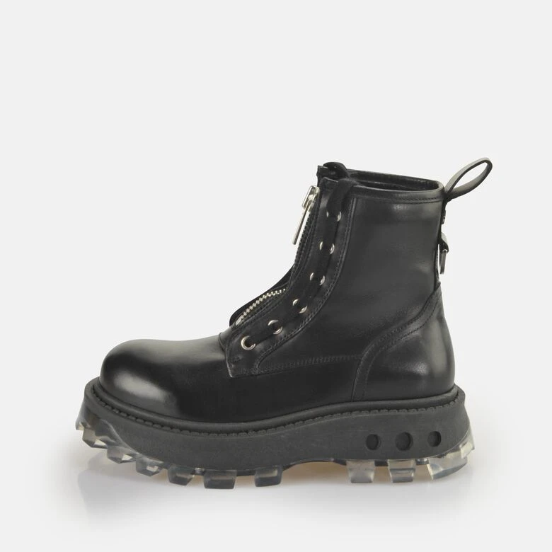 Buffalo Mono Zip Lace Up Mid 4 Buffalo Mono Zip Lace Up Mid – Bild 2